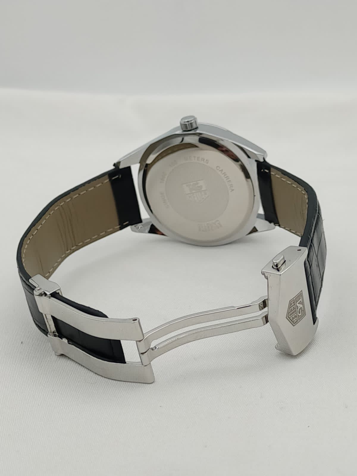 Carrera C-5 – Luxury Swiss Watch With Leather Strap Mens Watch Wrist Watch