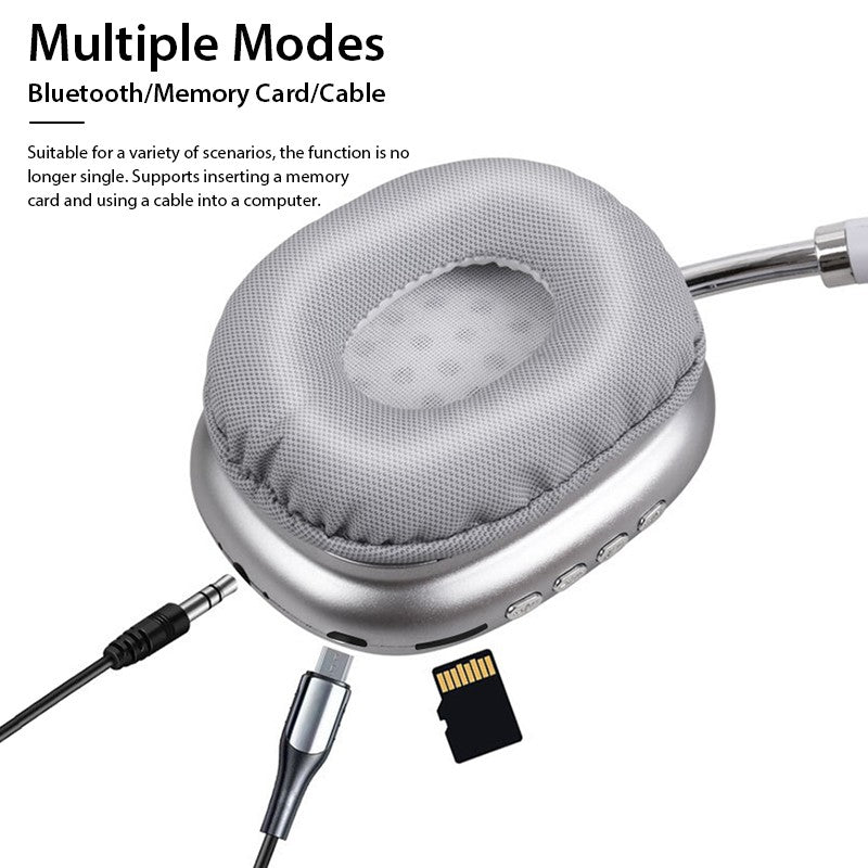 P9 Wireless Bluetooth Headphones – Over-Ear, Stereo Sound (Random Color)