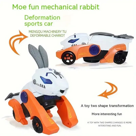 New Style Cute Deformation Animal Vehicle Toy Children Gift 2 In 1