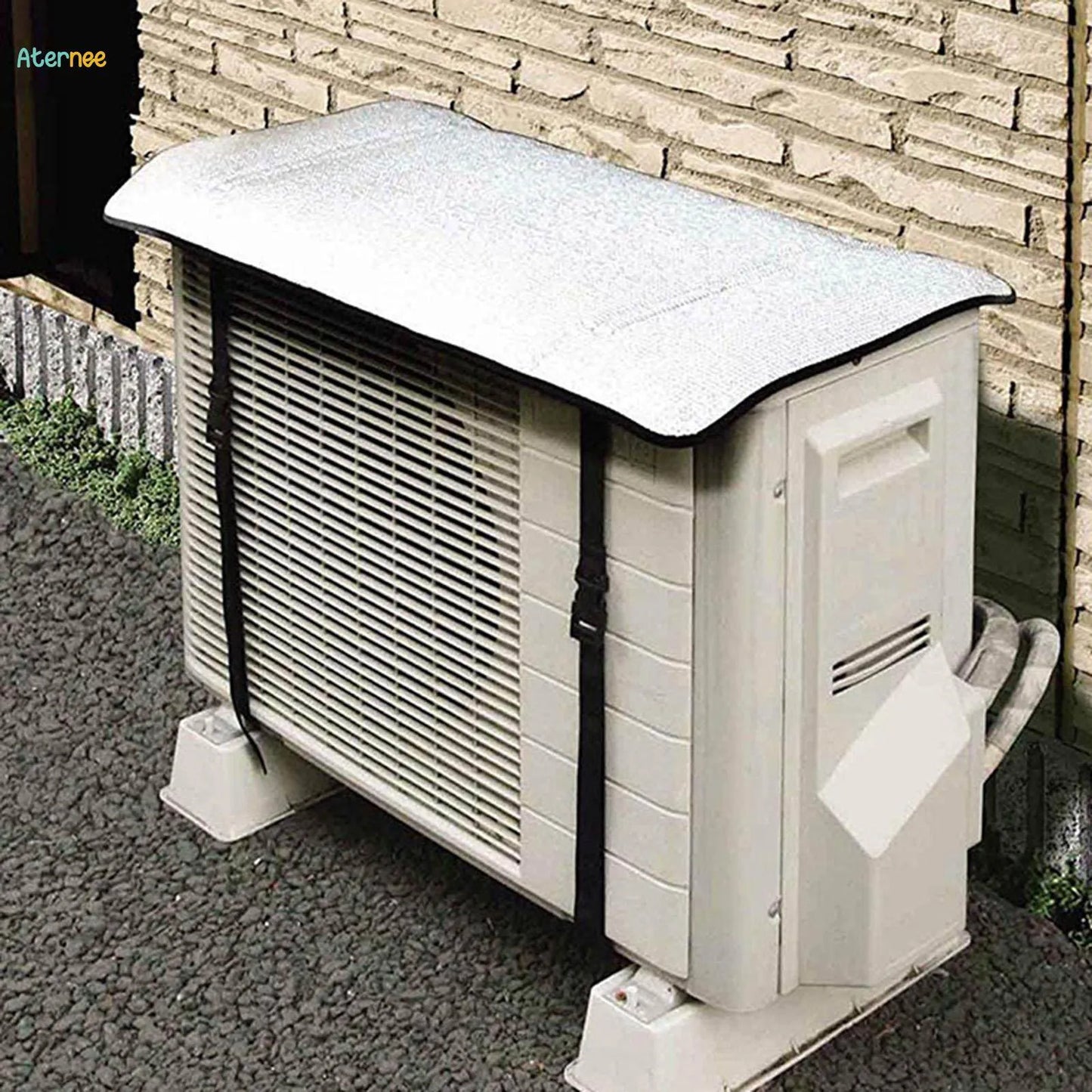 Heatproof AC Outdoor Cover – Dust & Rain Protection (34x16")