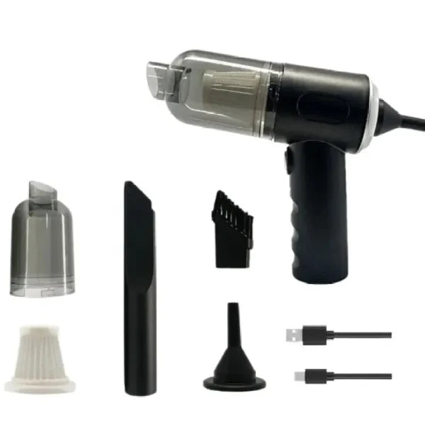 3-in-1 Portable Wireless Vacuum Cleaner – Handheld for Car & Home (AS 228)