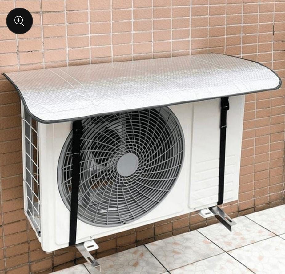 Heatproof AC Outdoor Cover – Dust & Rain Protection (34x16")