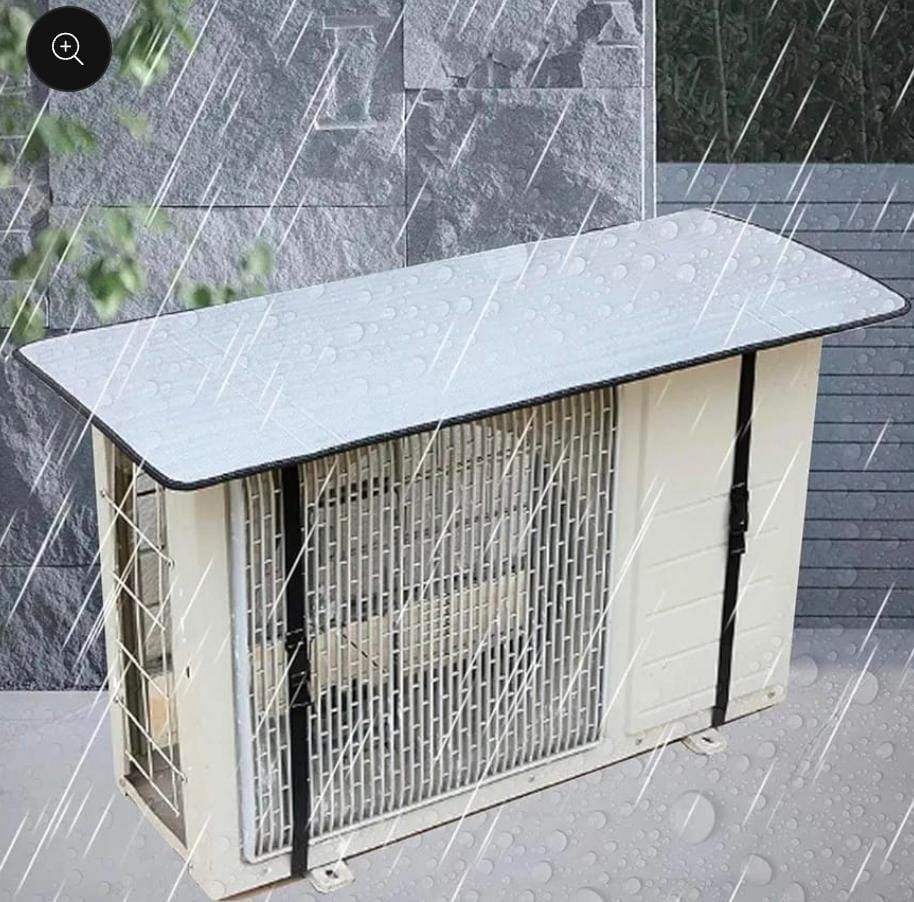 Heatproof AC Outdoor Cover – Dust & Rain Protection (34x16")