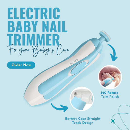 Baby Nail Trimmer – No Cuts, No Tears! Safe for Newborns – Doctor Recommended